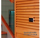 SMART LIGHT SWITCH (4x2 TYPE, 2 GANGS) ตั้งเวลาเปิด/ปิดไฟได้อัตโนมัติ 1 Y. 